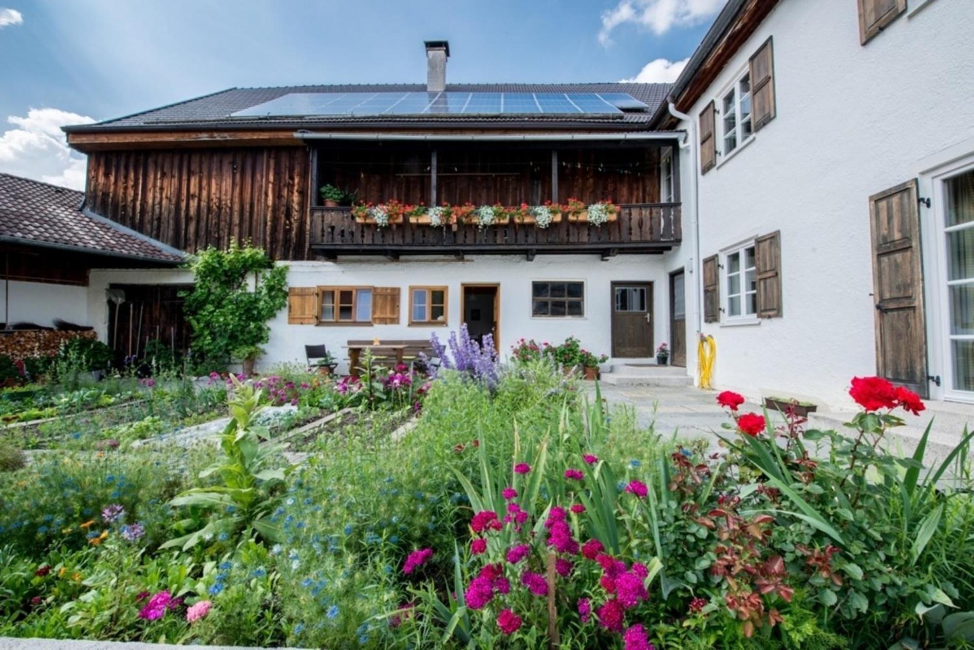 Ferienwohnung Lacherhof Seehausen am Staffelsee Ngoại thất bức ảnh